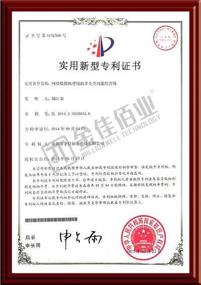 網(wǎng)絡(luò)攝像機(jī)組合線